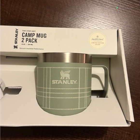 Stanley 12oz camp mug heart and hand with magnolia limited edition edition - Picture 3 of 5